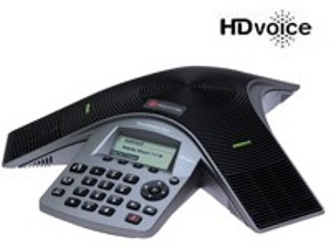 Click for large view of SoundStation Duo conference speaker phone.